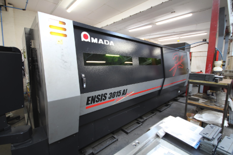 Amada Laser Cutter.